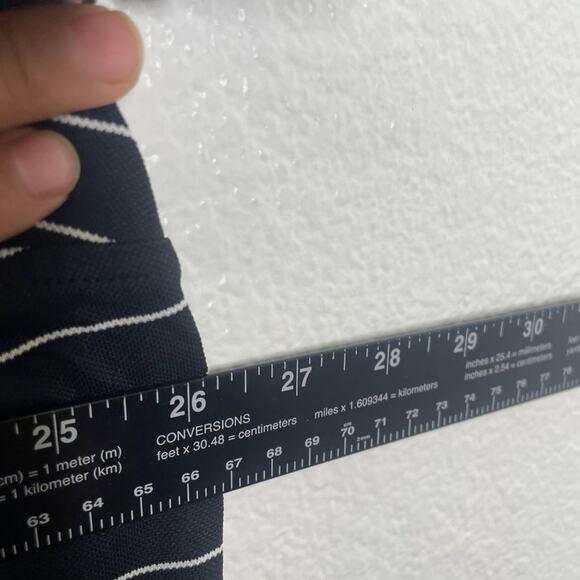 Amazon Essentials Mens Shirt Size XL Black Striped Pullover Polo Casual - Picture 4 of 10